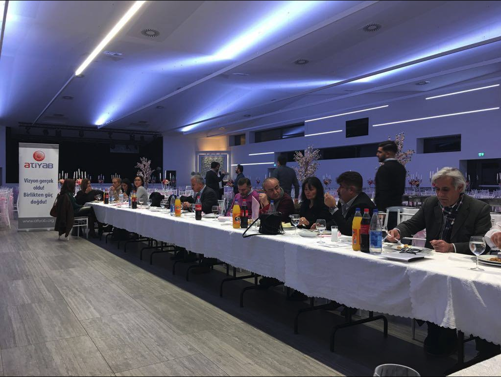 Frankfurt CHP Bürosu nun açılış davetine katıldık 