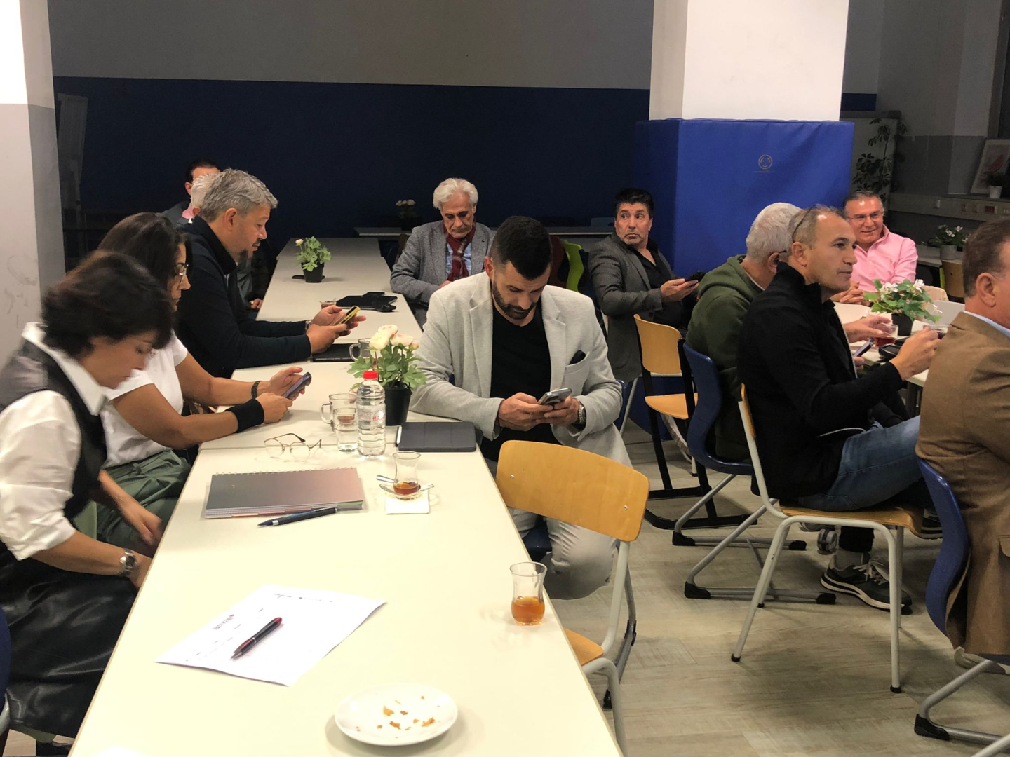 Wirtschfaftminister und der türkischen Generalkonsulin in Frankfurt