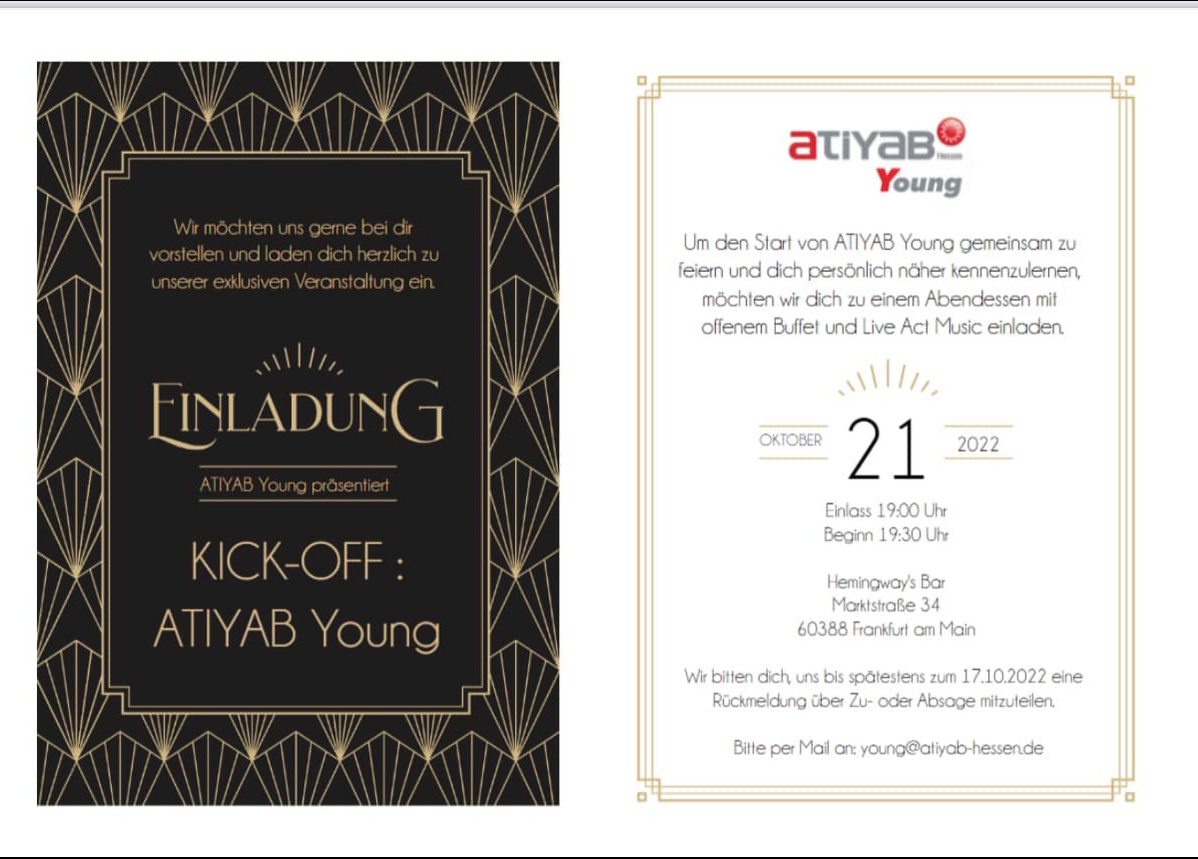 Genç ATİYAB -    Yıl Etkinliği