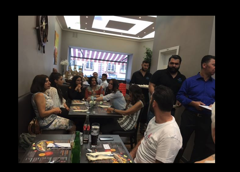 Atiyab Hessen Isadamlari grubu            aylik yemekli toplantisi