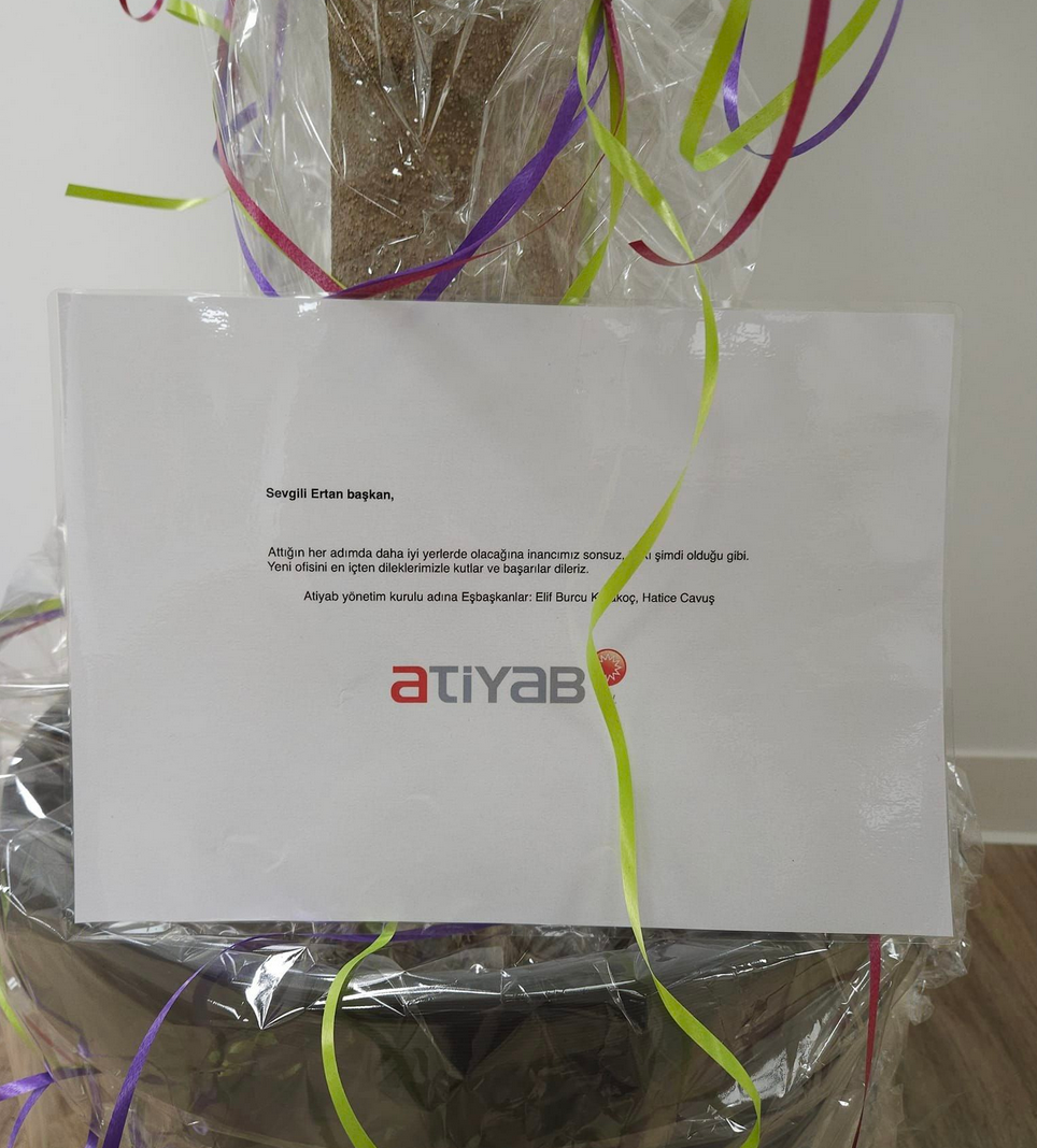 Yeni Ofis binamızda sürpriz  ziyaret