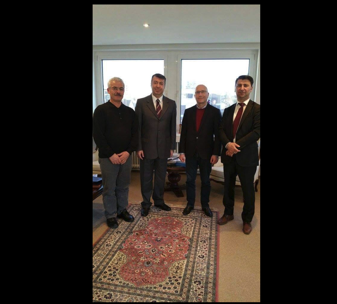 ATIYAB Hessen den   Frankfurt Baskonsolosu Sayin Mustafa Celik e hosgeldin ziyareti 