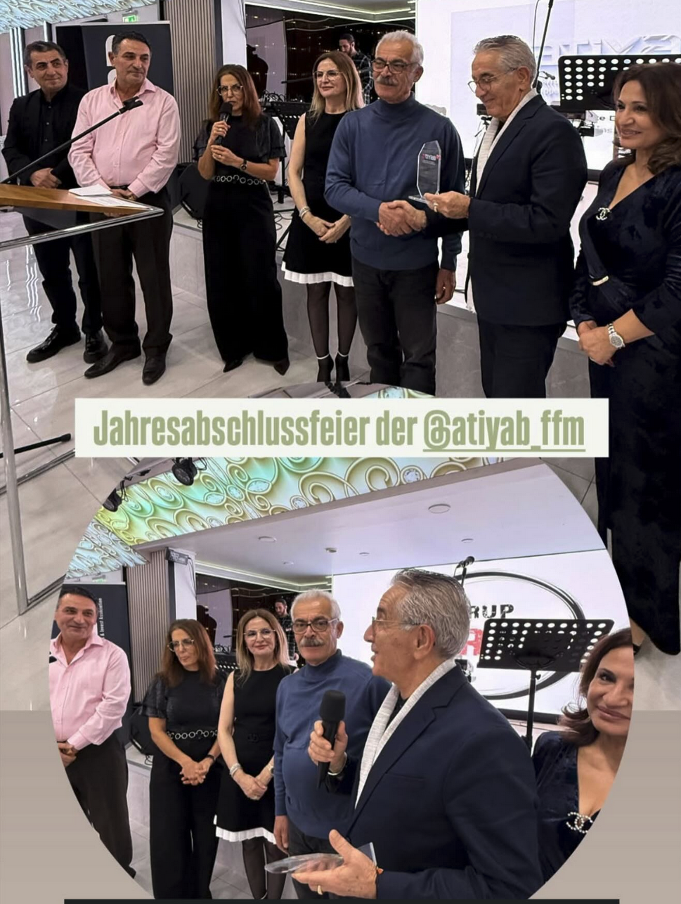 ATIYAB      Yılı Son Sohbet Sofrası