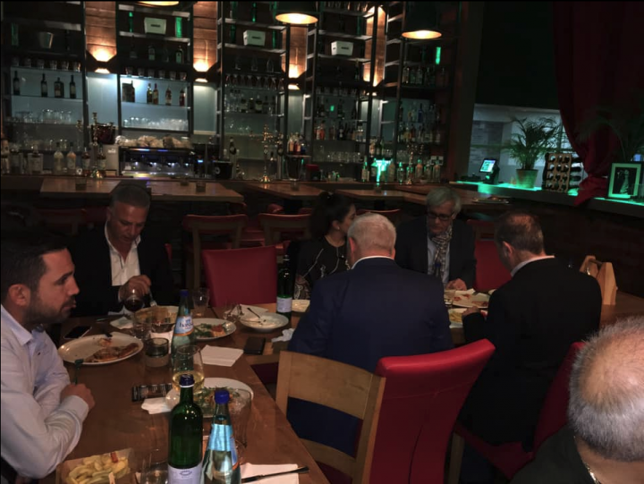 ATIYAB Müslüm Aktar mekanı, Jumping Beef te Yemek Toplantısındayız