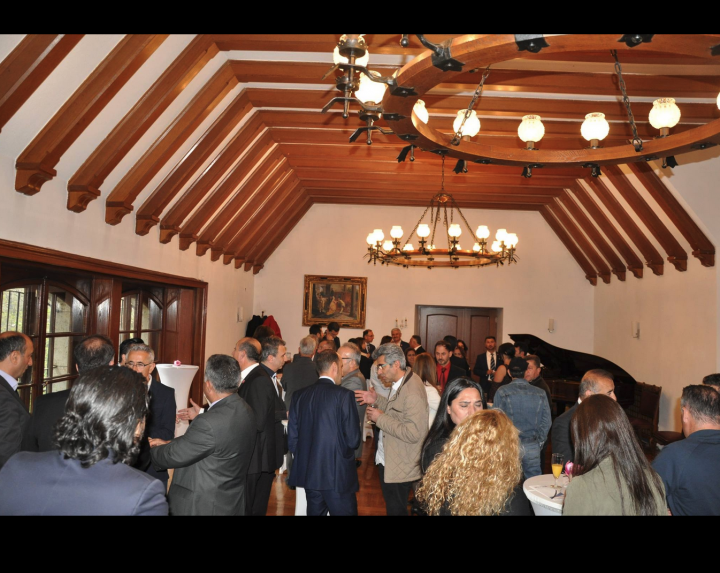 ATİYAB HESSEN İŞ ADAMLARINI SCHLOSS USINGEN’DE KONUK EDİYOR