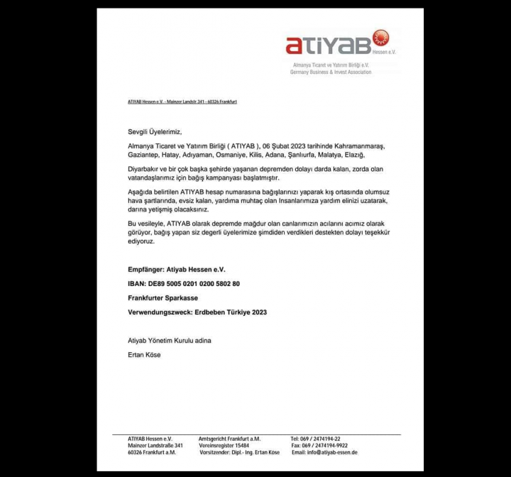 Atiyab Deprem bölgesinde