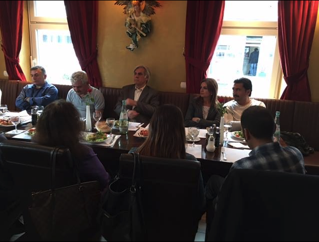 ATIYAB Am Alte Rathaus Restaurant Toplantısında