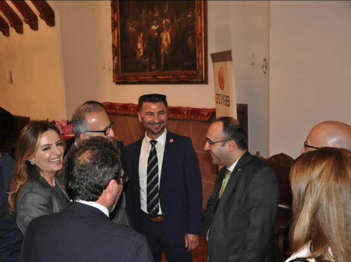 ATİYAB HESSEN İŞ ADAMLARINI SCHLOSS USINGEN’DE KONUK EDİYOR