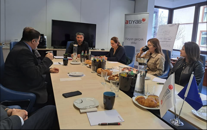 Avrupa Alevi Birlikleri Konfederasyonu Eşbaşkanı sevgili Hüseyin Mat Atiyab ı ziyaret etti.